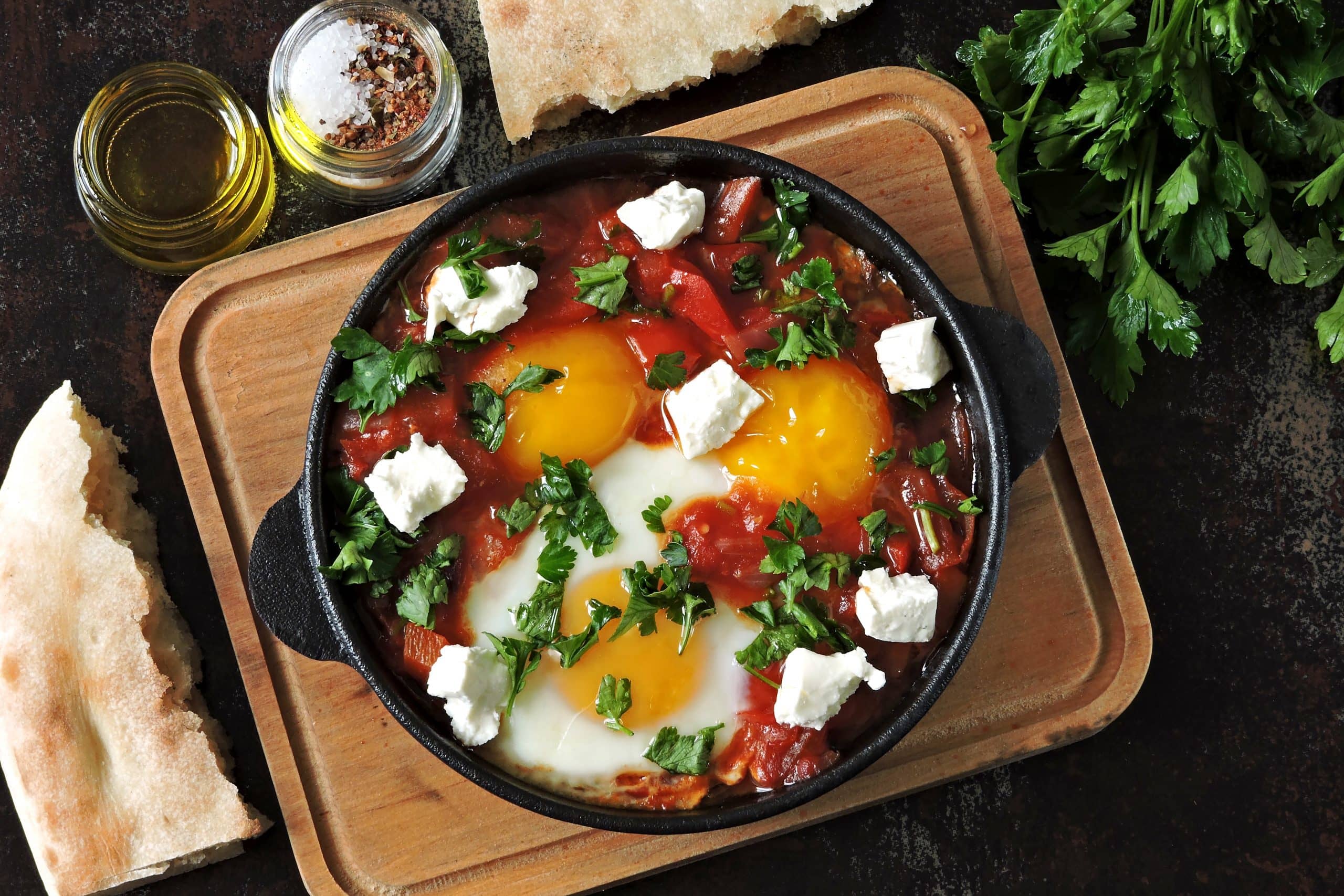 Shakshuka with Smoked Fetta