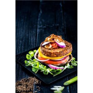 VEGAN BURGER PATTIES LUXURY G/FREE PARAMOUNT 24X95GM