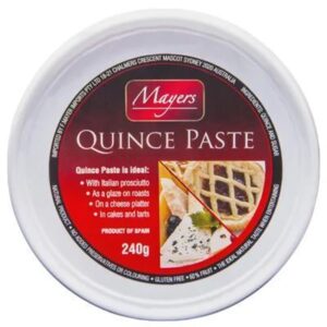 QUINCE PASTE MAYERS 125GM (60)