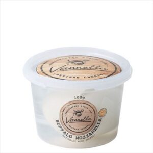 CHEESE MOZZARELLA BUFFALO WOOD SMOKED VANNELLA 4 X (10 x 100GM )(SOLD BY BOX)