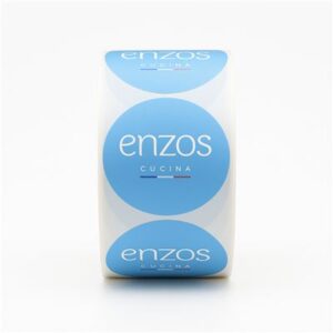 ENZOS PIZZA BOX STICKER ROUND