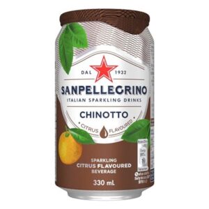 DRINK CHINOTTO SANPELLEGRINO CANS 24X330ML (L13) (P91)