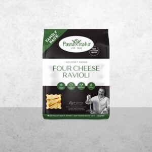 PASTA RAVIOLI FOUR CHEESE 750G (10) PASTA ITALIA