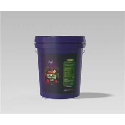 ACAI CHEF'S HOME 12KG BUCKET BERRY'D TREASURE | Reliable Food Distributors
