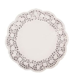 DOYLEY ROUND WHITE 260MM 250PC (8)