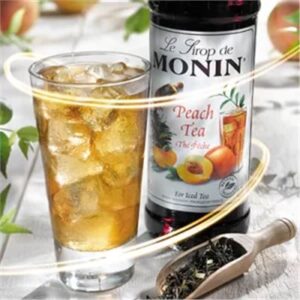MONIN SYRUP PEACH TEA 700ML (6)