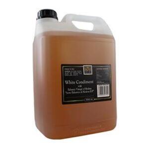 VINEGAR BALSAMIC WHITE CONDEMENT ROYAL LINE 5L (2) (L24) (P72)