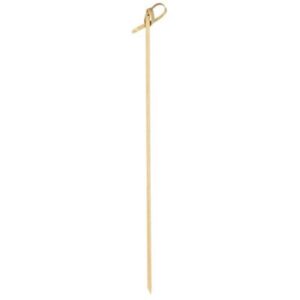 BAMBOO SKEWERS LOOPED 180MM (18CM) (250) (20PKT IN CTN)