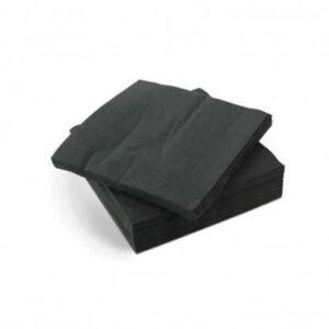 NAPKIN BLACK COCKTAIL 2000 CAPRI