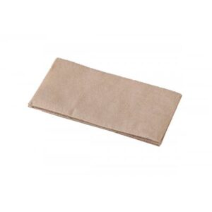 NAPKIN BROWN KRAFT GT FOLD DINNER QUILTED (1000)
