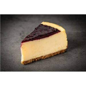 CAKE BLUEBERRY CHEESECAKE SLICE 8" LOOMAS CAKES (10)