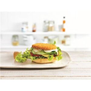 CHICKEN BURGERS CRUMBED STEGGLES (10X95GM) 1KG (6)