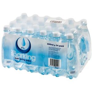 WATER NU LIGHTLY SPARKLING 24X500ML
