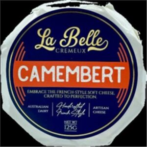 CAMEMBERT CHEESE LA BELLE 125GM (6)