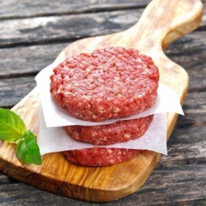 BEEF BURGER 100 % PATTIES EASY PEEL 150GMX36 (FEW & FAR)
