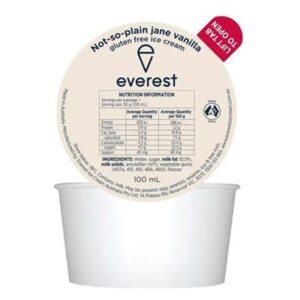 DIXIE CUPS NOT SO PLAIN JANE VANILLA ICE CREAM 100ML X 72