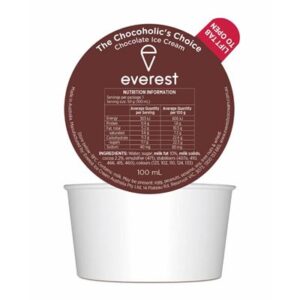 DIXIE CUPS CHOCOLATE ICE CREAM 100ML X 24