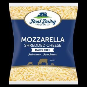 CHEESE REAL DAIRY FREE (VEGAN) MOZZARELLA SHREDDED 1KG (10)