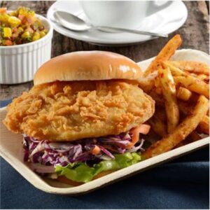 BARRAMUNDI FRZ SOUTHERN FRIED BURGER 85GMX33PC (3KG) PACIFIC WEST  (I)