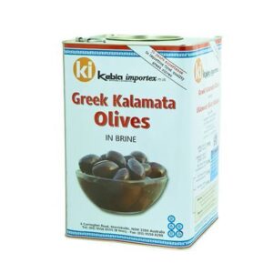 OLIVES KALAMATA PITTED KEBIA 10KG (TIN)