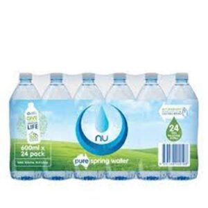 WATER PURE SPRINGS NU 24 X 600ML