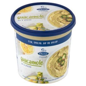 DIP GUACAMOLE CHRIS' DIPS 800GM (6)