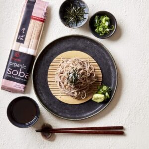 SOBA NOODLES JAP ORGANIC BUCKWHEAT 270GM (12)