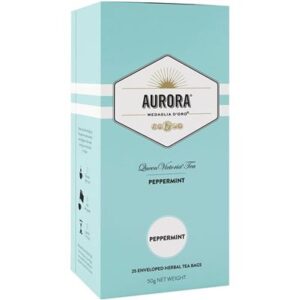 TEA PEPPERMINT AURORA 25PK