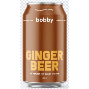DRINK CAN BOBBY GINGERBEER 16X330ML