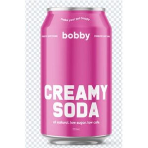 DRINK CAN BOBBY CREAMYSODA 16X330ML