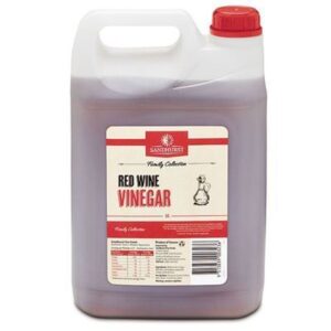 VINEGAR RED WINE 5LT (2) SANDHURST  (L24) (P72)