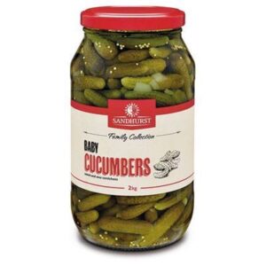 CORNICHONS (BABY CUCUMBERS) SANDHURST 1.9KG (6) (L13) (P52)