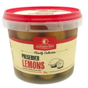 PRESERVED WHOLE LEMONS SANDHURST 2KG (2)  (L18) (P90)