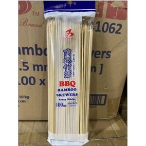BAMBOO SKEWERS 8''20CM (100PK)