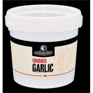 GARLIC CRUSHED SANDHURST 2KG (6)  (L12) (P48)
