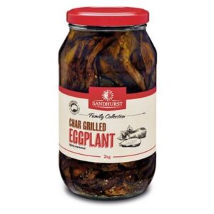 EGGPLANT JAR CHAR GRILLED SANDHURST 2KG (6)  (L13) (P52)