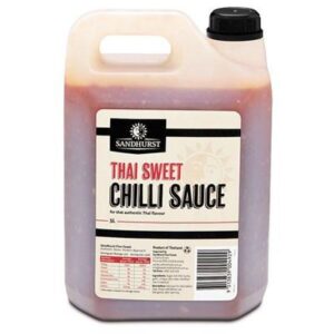 SAUCE THAI SWEET CHILLI SANDHURST 5LT (2)  (L20) (P80)