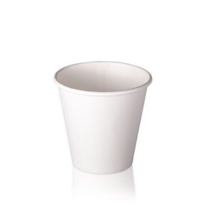 CUPS COFFEE WHITE PAPER SINGLE WALL 8OZ PINNACLE 50PC (20SL)