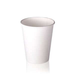 CUPS COFFEE WHITE PAPER SINGLE WALL 12OZ PINNACLE 50PC (20SL)
