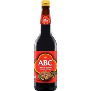 SAUCE SOY ABC SWEET KECAP MANIS 620ML (6)