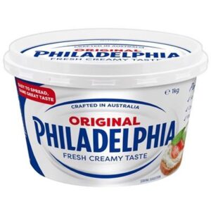 CREAM CHEESE PHILY ORIGINAL (SPREADABLE) 1KG (6)