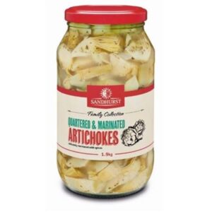 ARTICHOKE QUARTER IN OIL JAR SANDHURST  1.9KG (6)