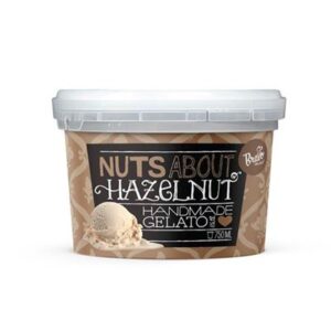 NUTS ABOUT HAZELNUT BRAVO GELATO 6X750MLS