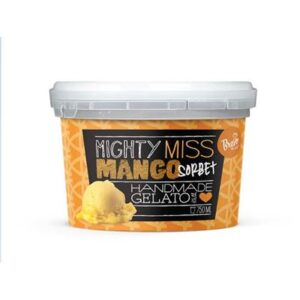 MIGHTY MISS MANGO SORBET BRAVO GELATO 6X750MLS