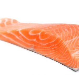 SALMON PORTION S/ON NORWEGIAN 200GM NAKED BEACH 5KG  (I)