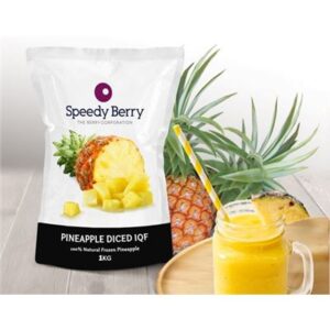 PINEAPPLE DICED IQF SPEEDYBERRY 1KG (10)