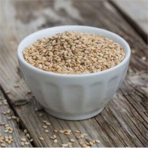 SESAME SEEDS WHITE KRIO KRUSH 500GM (12)