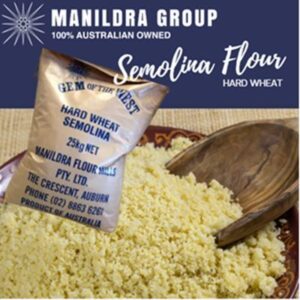 SEMOLINA HARD WHEAT (WHITE) 25KG