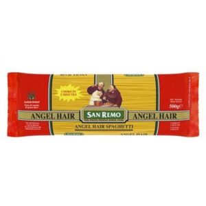 PASTA SAN REMO ANGEL HAIR SPAGHETTI 9 500GM (20)