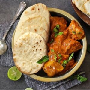 BREAD MINI NAAN PLAIN MISSION 12x8PK